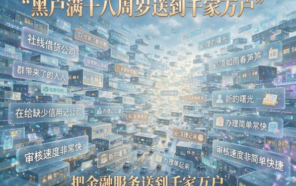黑户满18岁必过的小额贷款经验分享，附芝麻信用合作贷款APP盘点