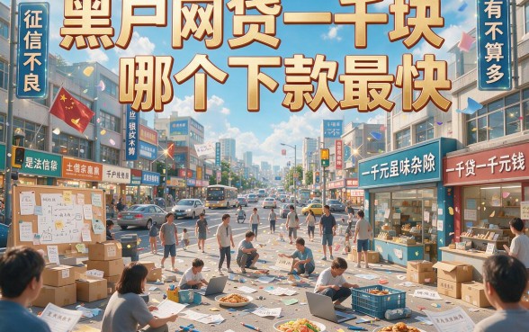 黑户急用1000元,哪个网贷下款快?真实下款平台整理