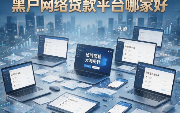 黑户网络贷款平台哪个好？这5个不查信用借款口子速来！