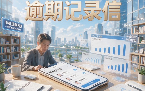 征信有逾期别慌！这几个手机借钱能分期的平台，亲测下款快