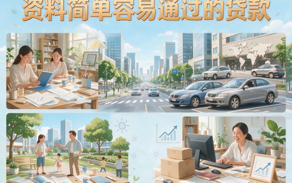 资料简单易通过的贷款有哪些?2026这5个借50000的软件下款渠道超隐蔽!