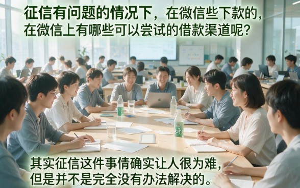 征信黑、征信烂也别慌！4月重大察觉：这5个征信不好也能在微信上容易借款的20000借钱软件真心值得看