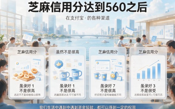 芝麻信用分560也能借！支付宝口子今日实测：这5个借钱2000元稳下款