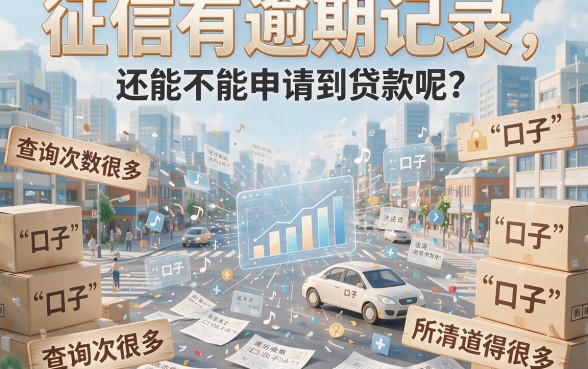 征信有逾期、征信查询太多也能贷款的口子，这些渠道让人意想不到！