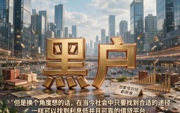 适合黑户2026年利息低又可靠正规的借款平台有哪些?这5个网贷口子速速转存