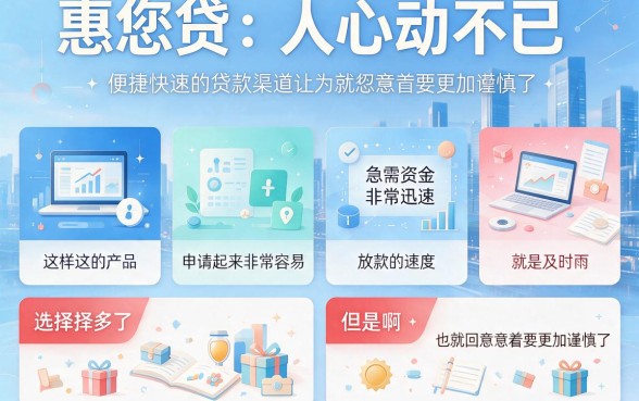 2026必撸！类似惠您贷一样的贷款口子汇总，额度50000资质要求不高秒下款