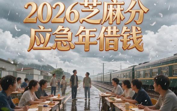 2026芝麻分应急年借钱必看！5个凭芝麻分秒批10000的靠谱口子速览
