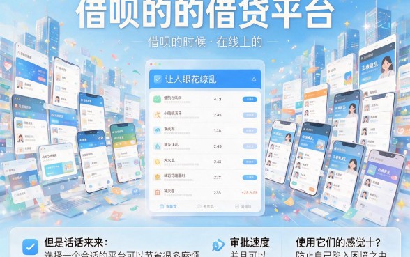 2026速贷内部绝技！现在的借款平台有哪些好？这五个对3000要求不高的口子必知