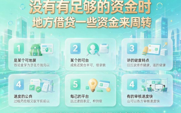 芝麻分560也能下款的网贷口子盘点，这5个临时周转真省心！