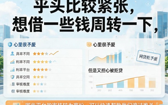2026干货!这5个审核容易通过的网贷软件有哪些?橘杉薪呗、黄蜂悦借实力上榜