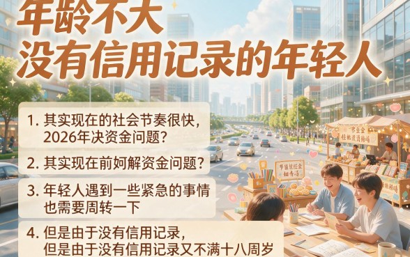 2026年今日揭晓！黑户不满18岁怎么借钱？最新方法详解
