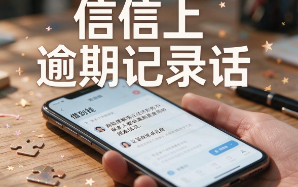 征信有逾期别慌！手机上这5个借钱软件还能下款，亲测有效速看