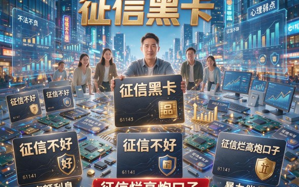 征信黑、征信差、征信烂也能下的高炮口子有哪些系列？靠谱吗？深度拆解！