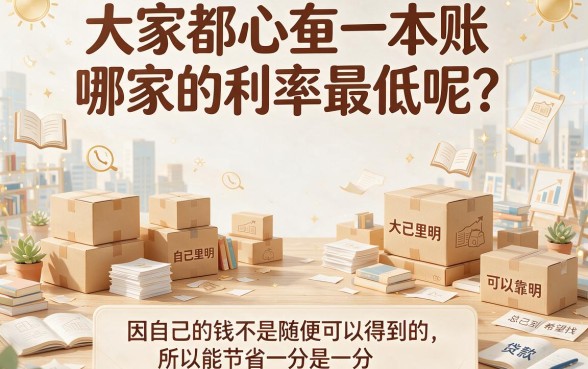 2026年有什么贷款平台利息低一点？这5个借款3000利息低的口子刚需必看