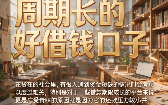 2026年太意外！这5个周期长好借钱的口子，轻松借到5000元