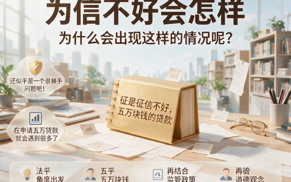 征信黑、征信差、征信烂成黑户,急需5万元到底怎么贷?真实方法全揭秘!