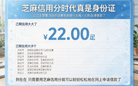 有芝麻信用分就能借的网贷新品上线！2026年这5个口子凭芝麻分最高可借50000