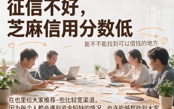 征信黑了、花了、烂了？芝麻信用分偏低照样能下款的口子大盘点！2026年精选分享
