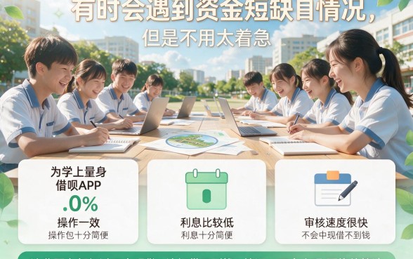 学生借钱首选！这5个适合学生的借钱平台app秒到账，亲测满意