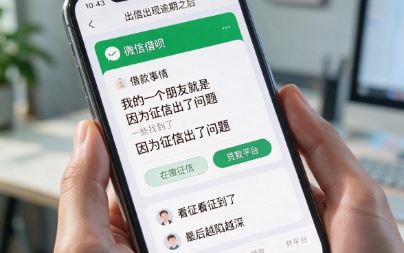 征信有逾期也能在微信上借钱?这5款手机软件速看!
