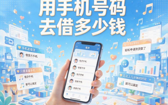 2026年什么软件手机号码借钱最靠谱？这5个借4000的口碑软件，92%的人竟然还不知道！