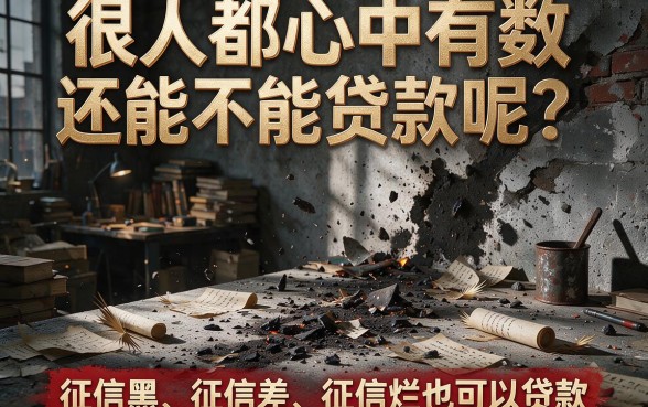 征信黑、征信不好、征信烂也能贷款？凭身份证号就能办，真的可信吗