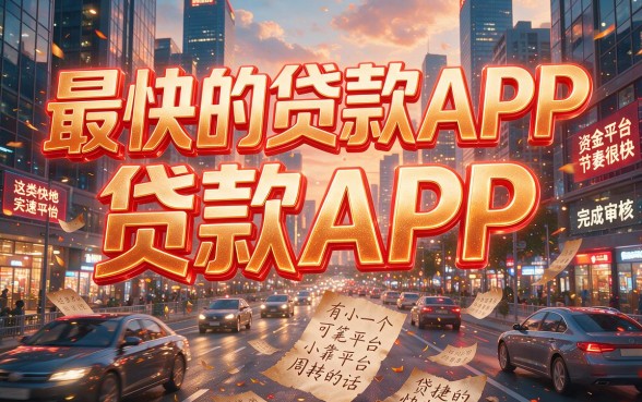 实测5个最快的小额借款app，3000元秒到账