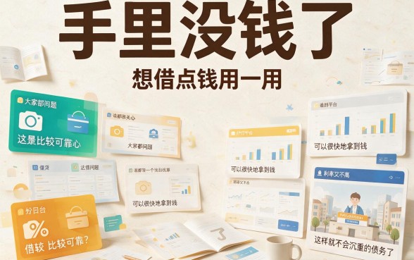 2026高通过率秘籍！盘点5个成功率高且低息的借贷平台，借8000轻松到账