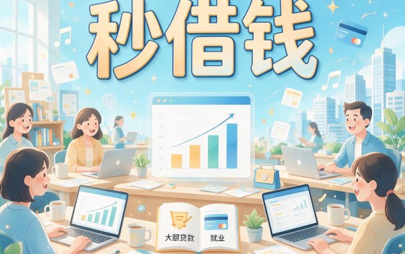秒借钱上不上征信？2026年这5个5000元借款口子无视征信，全网疯传放心下款！