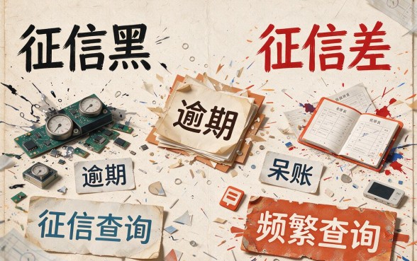 征信黑、征信不好、征信烂必看！这几种软件借款容易放款成功，但风险全面概括来了