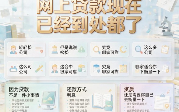 网上贷是哪个平台的？亲测这5个渠道申请超顺畅，干货点评别错过！