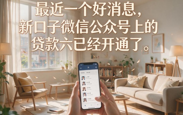 2026年新用户秒下款必看！这5个新口子微信公众号贷款6额度高通过率惊人