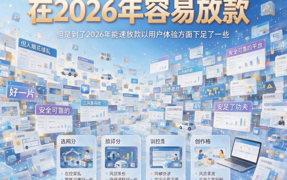 2026年这5个容易放款的网贷平台千万别错过！精心统计速看！