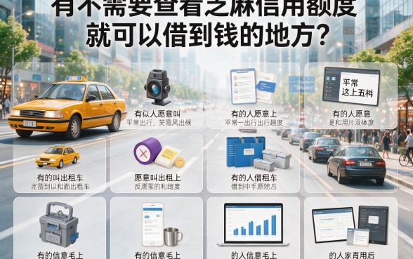不用芝麻信用的借钱软件有哪些?2026实测盘点来了!