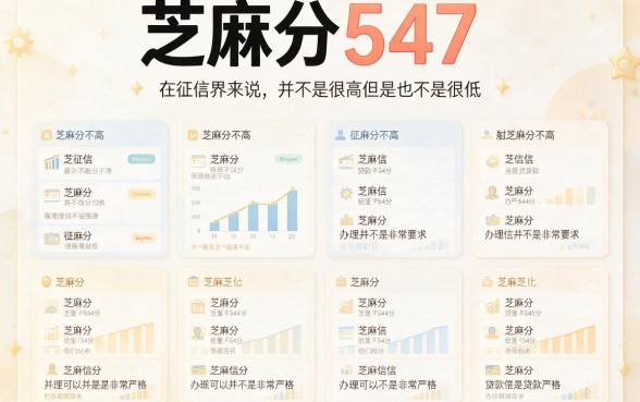 芝麻分547能办什么贷款？2026这5个APP居然能借5000，权威解读太意外！