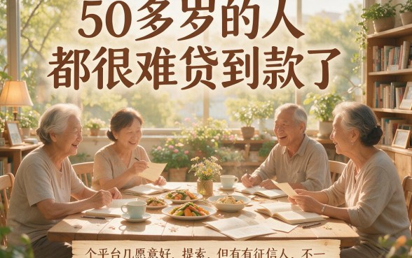 50岁不查征信的网贷平台这5个下款超高效