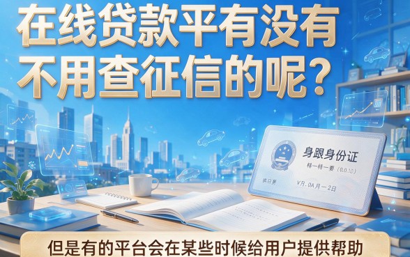 2026最新！这5个不看征信的个人借贷平台，临时借4000超方便