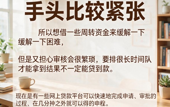 5个好审核的贷款口子，1000元借款轻松过审速转！