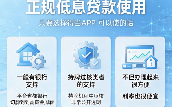 2026年这5个正规低息贷款App，轻松借到50000元