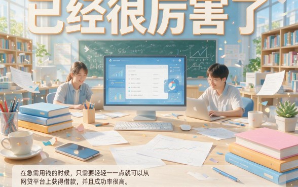 大学生网贷通过率高！5个借款4000元秒批软件推荐，本月高效攻略速看