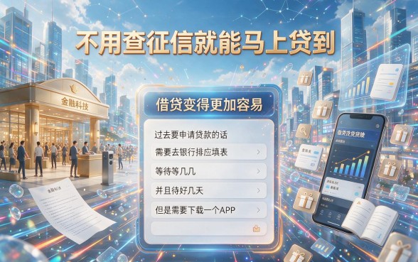 2026年这5个不查征信秒下的贷款软件，借款4000门槛超低
