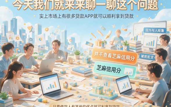 这5个贷款软件不查芝麻分，亲测好下款！