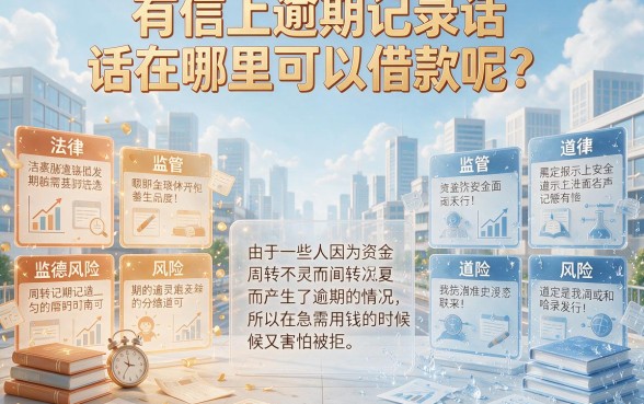 征信有逾期别慌！手机在线借钱渠道全解析，急用钱就找这些平台