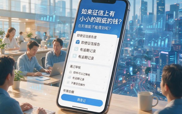 征信有逾期手机上怎么借钱最快通过？这5个软件能借4000