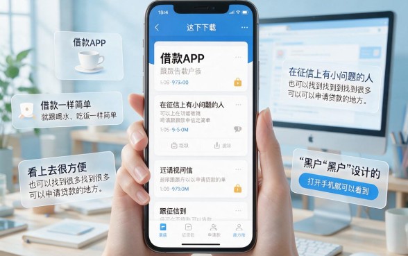 黑户手机上好多借钱平台？实测这5个大额网贷口子黑户也能下款！