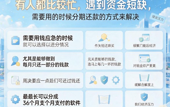 急需5000元？这5个软件借钱可分36期慢慢还，征信要求不高！