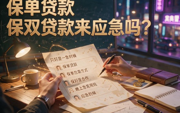 保单贷款晚上真的会放款吗？2026年最新细则这5点一次讲透