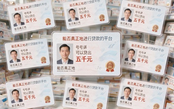 这5个用身份证借贷的平台包下5000，精挑4000借款口子速览