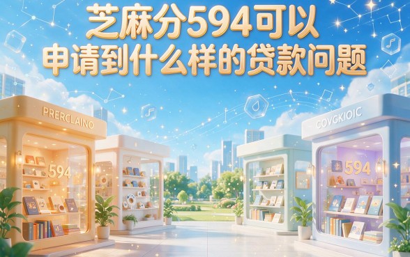 芝麻分594有什么口子？2026这5个口子很人性化，借10000火速围观！