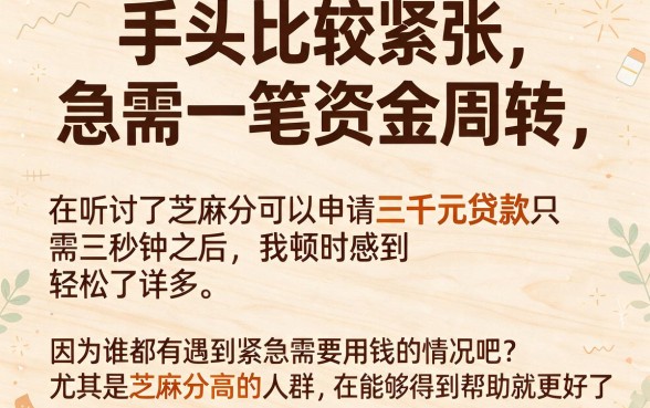 芝麻分贷款三千秒下实测！2026这5个秒批平台详细盘点